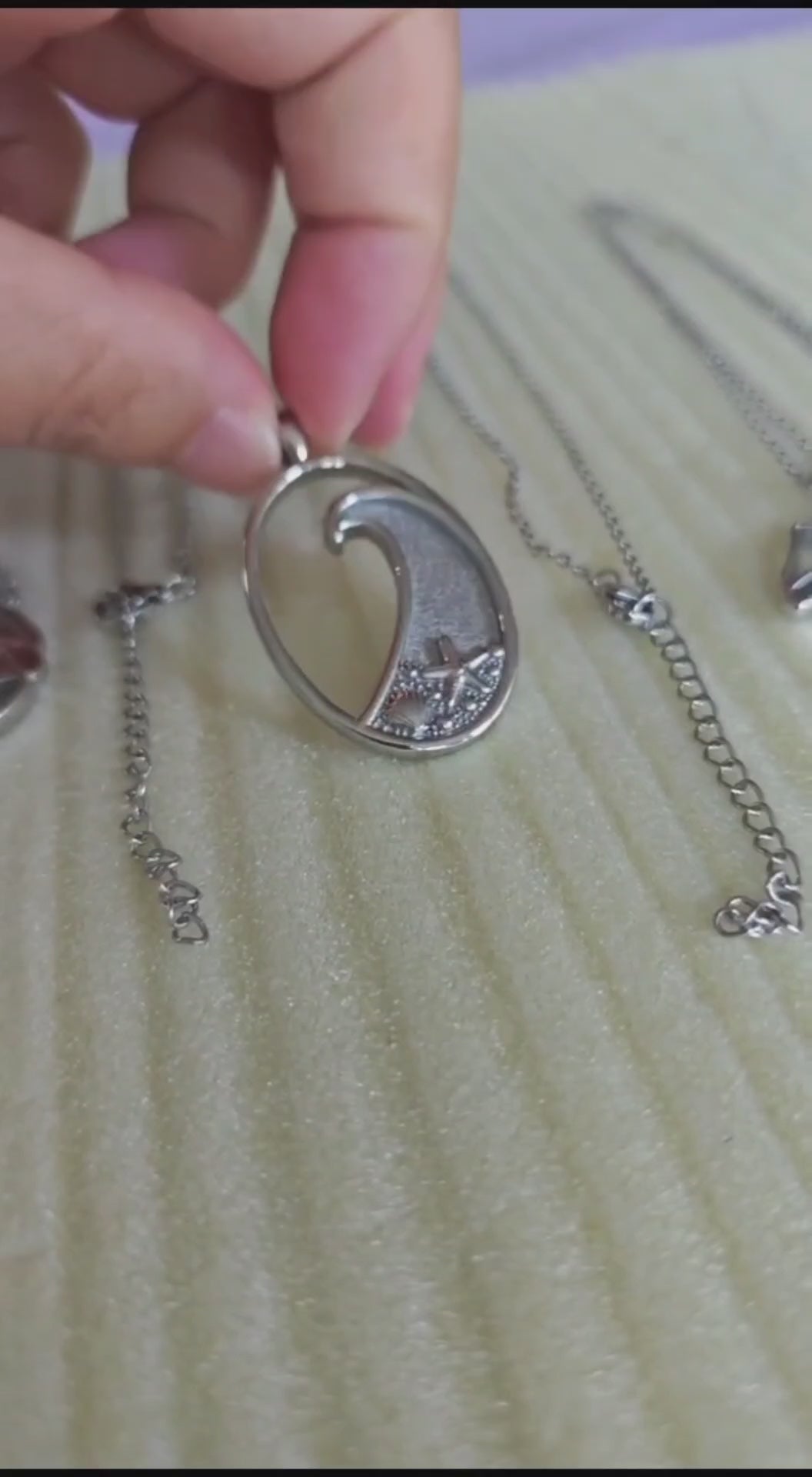 PRE-ORDER READ DESCRIPTION The Ocean Pendant